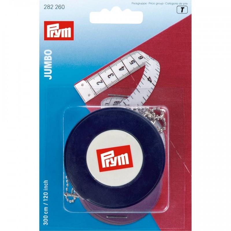 Prym Metro per sarti a nastro rientrabile jumbo 300 cm