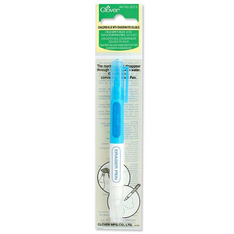 Clover 5013 Penna cancellabile blu